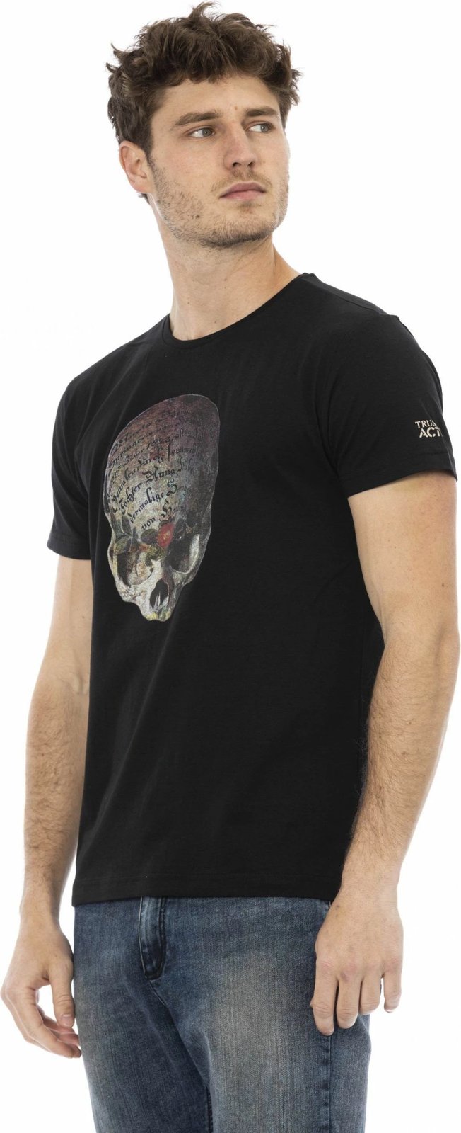 Maicë për meshkuj Trussardi Action, e zezë