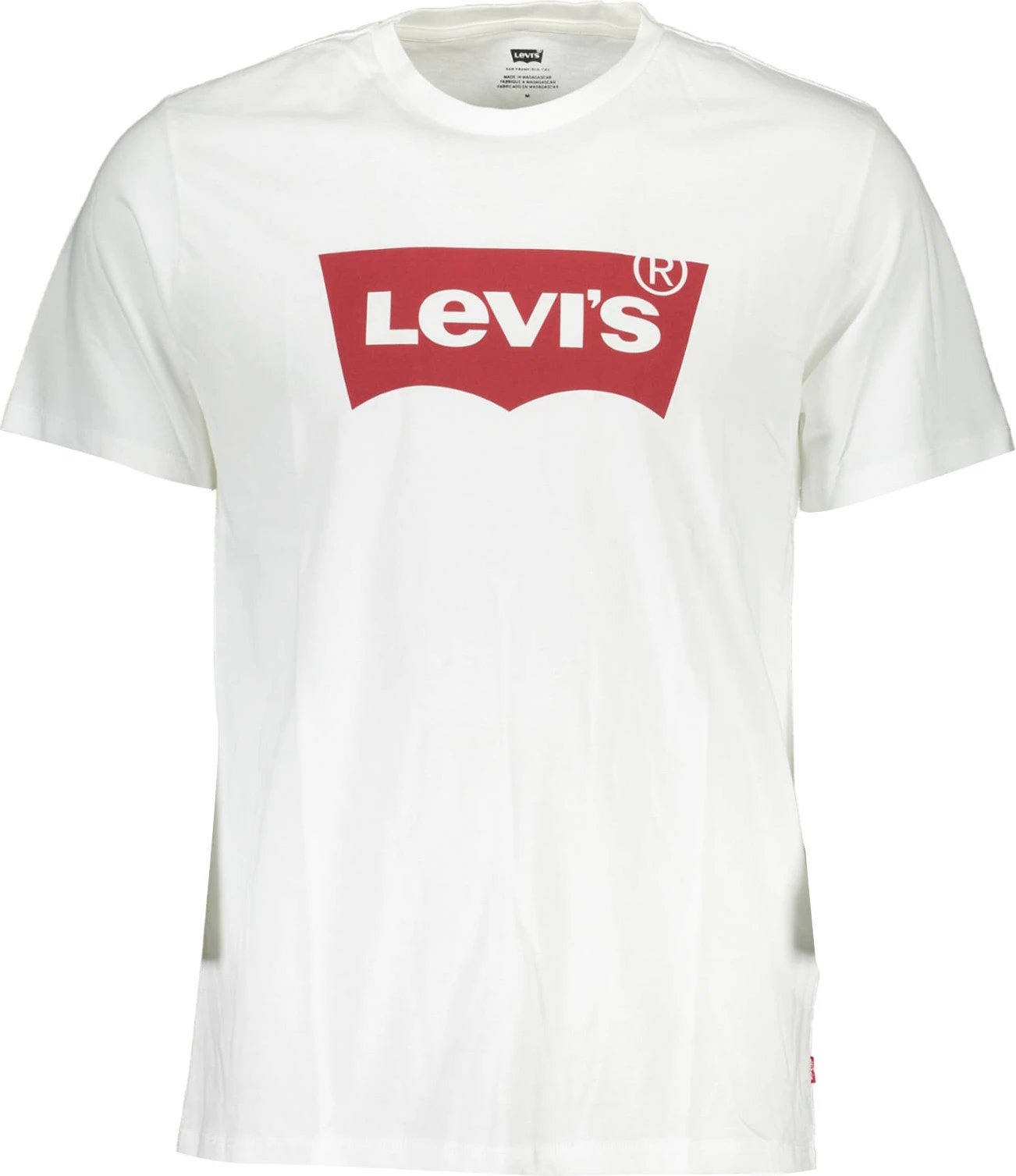 Maicë për meshkuj LEVI'S, të bardhë