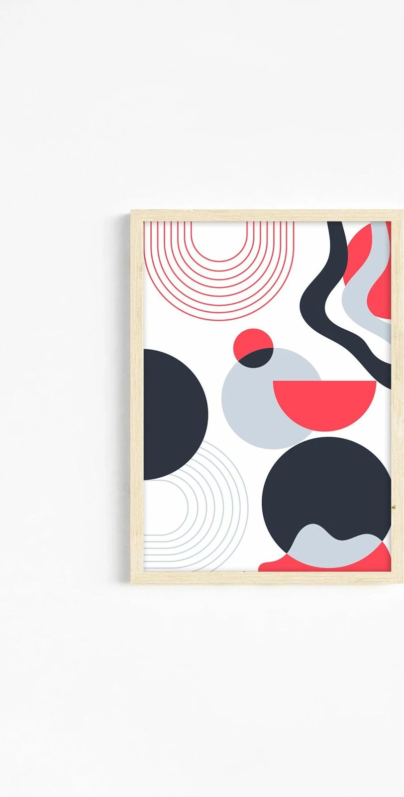 Pikturë dekorative me kornizë (3 copë), Wallity, Ersydata12-3348