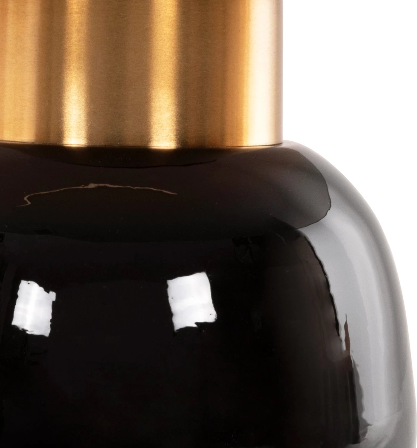 Tavolina anësore 2 copë FRYN FH9663 metalike, ngjyrë kafe dhe ari, Φ60 &Φ50 cm