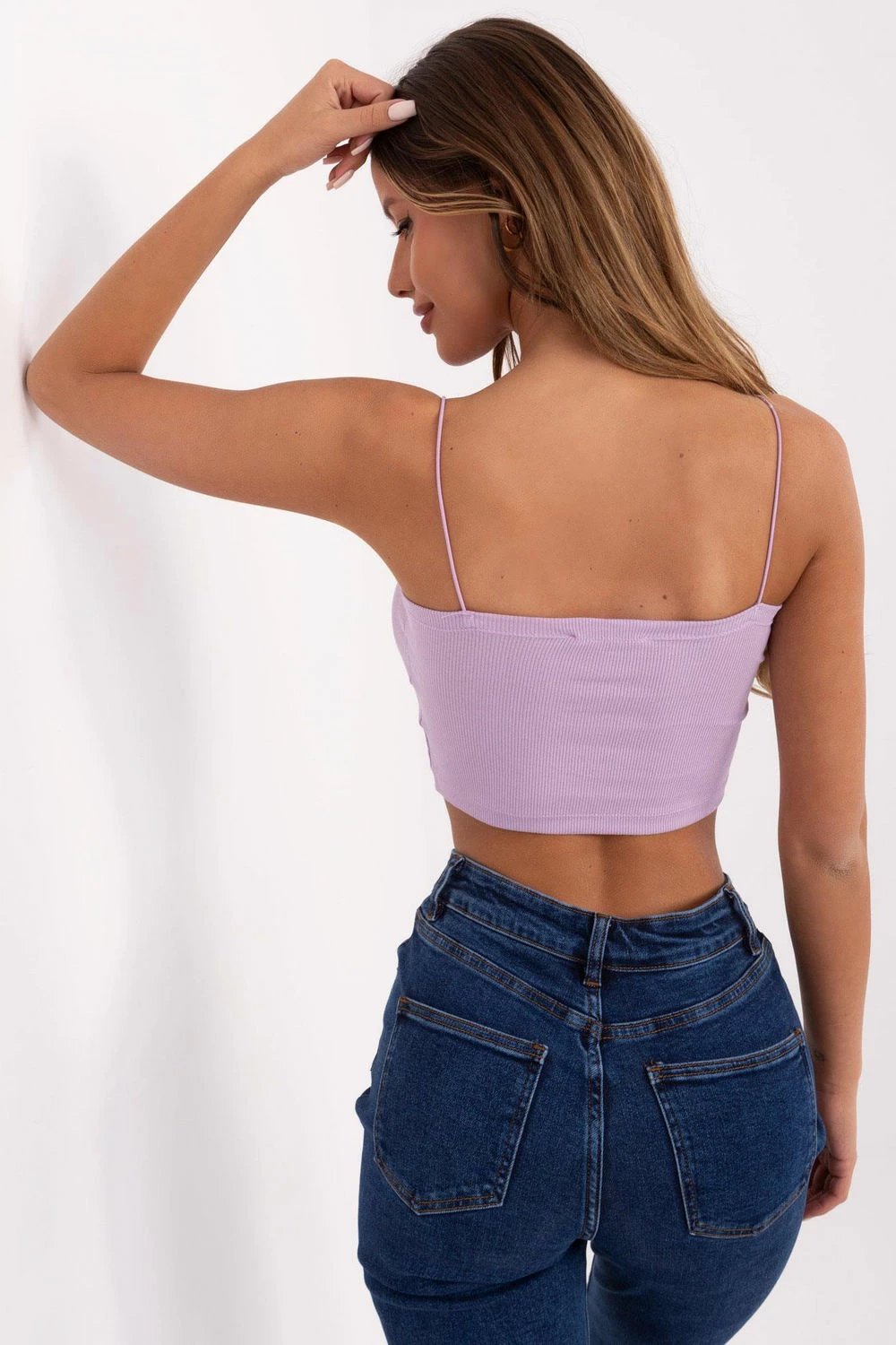 Crop top Sublevel 214211 femra, violet