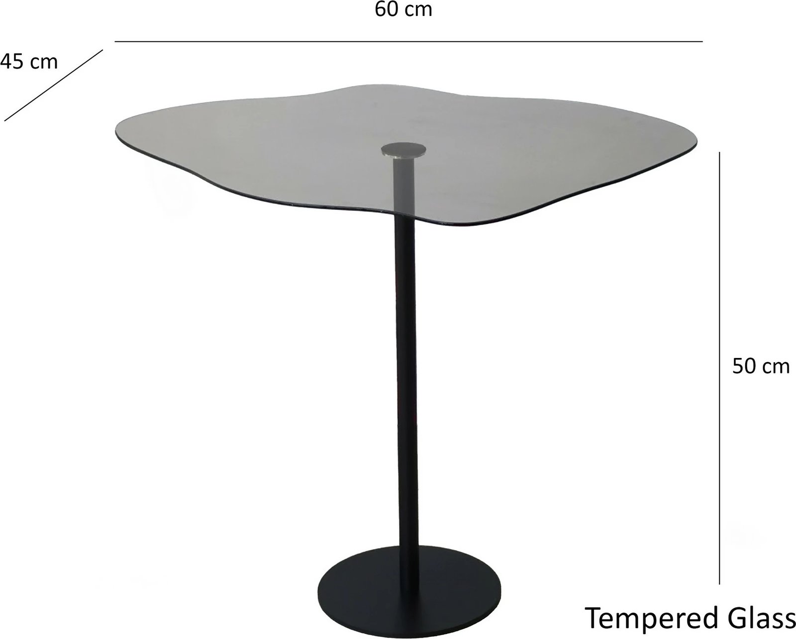 Tavolinë kafeje Hanah Home, Dior, e zezë