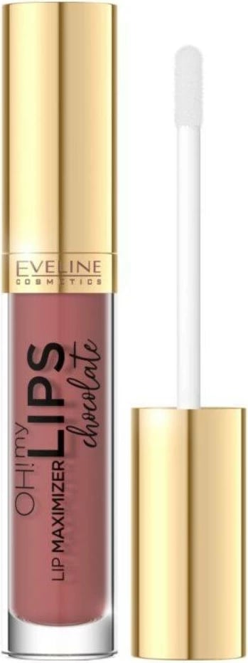 Gloss për buzë për femra Eveline Cosmetics Oh! My Lips Lip Maximizer Chocolate 4.5ml