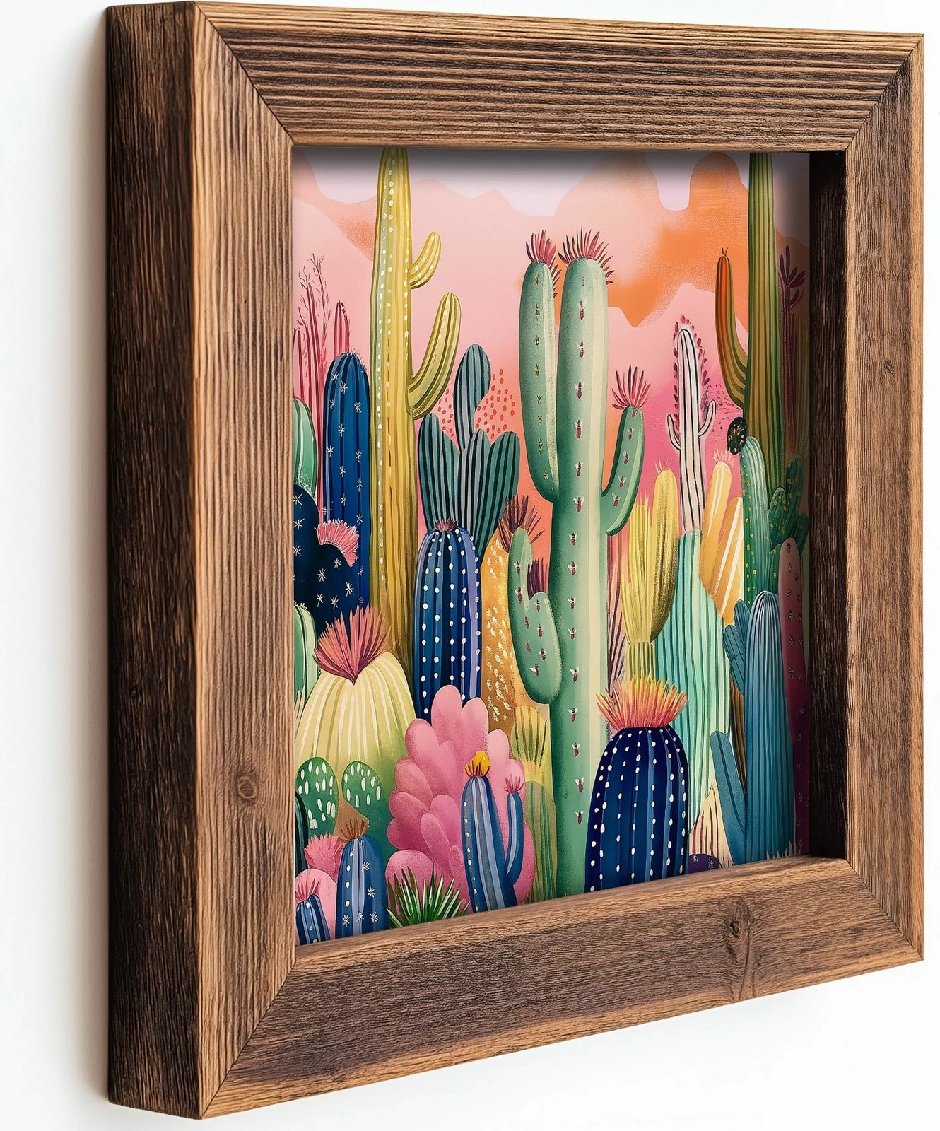 Pikturë dekorative me kornizë, MDF, set prej 3 copësh, Wallity, UKZM074