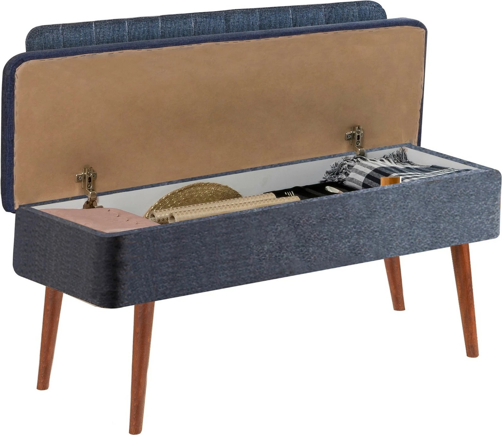 Bankë, ngjyrë arre dhe kaltër e errët, Vina 1048-1