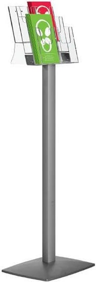 Stendë dyshemeje akrilike M&T me 3 mbajtëse, për A4, 21x29.7cm