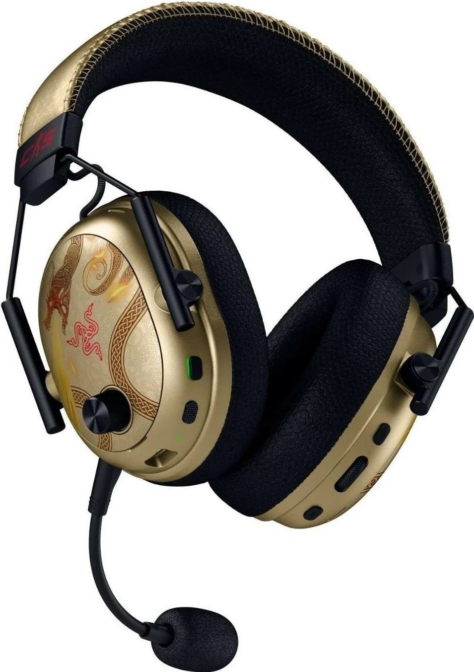 Kufje gaming Razer BlackShark V3 Pro Counter-Strike 2 Ed, wireless/wired, ANC, mikrofon, kafe