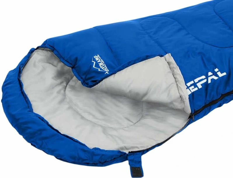 Qese gjumi mumi Royokamp Nepal, për kamping, blu