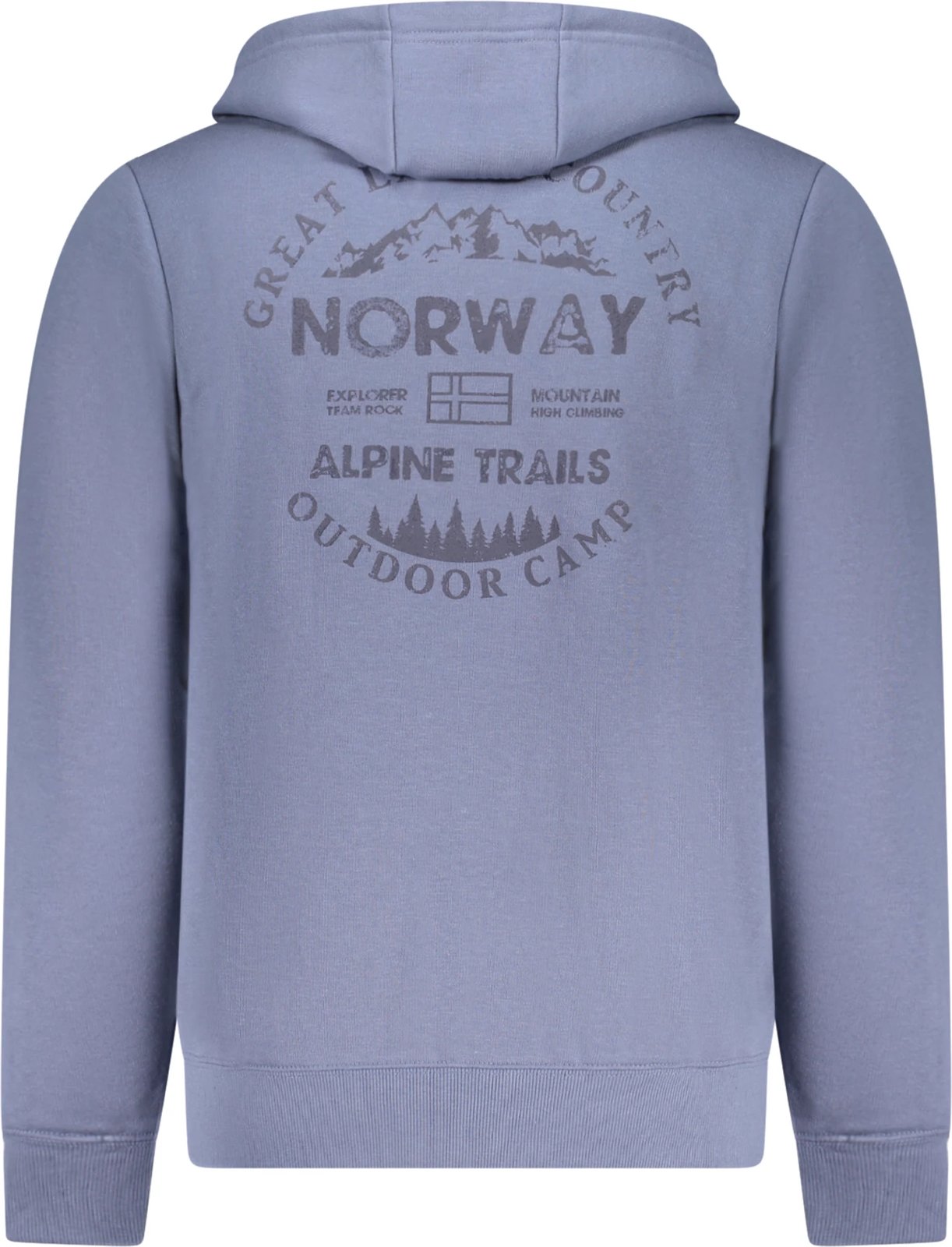 Duks NORWAY 1963 zip-up meshkuj, blu