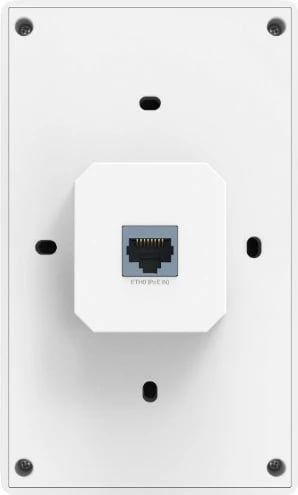 Access Point TP-LINK EAP725-Wall, Wi-Fi 7 BE3600, 2.5G PoE, i bardhë