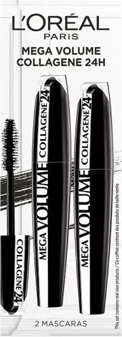 Set maskarë L'Oréal Paris Mega Volume Collagene