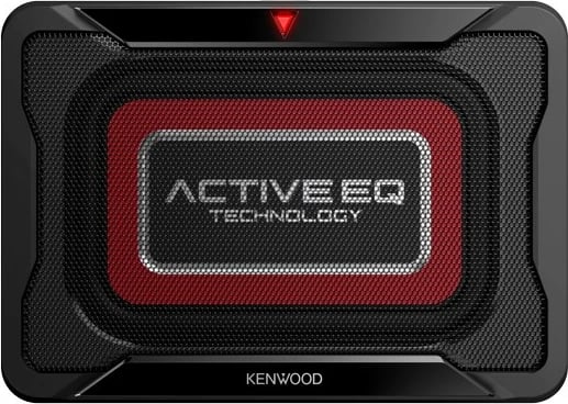 Subwoofer aktiv për vetura Kenwood KSC-PSW7EQ, 160 W, alumini, me telekomandë me kabllo