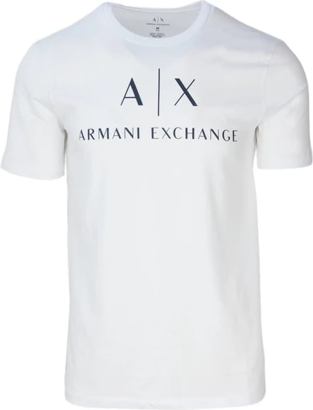 Maicë për meshkuj Armani Exchange, e bardhë 