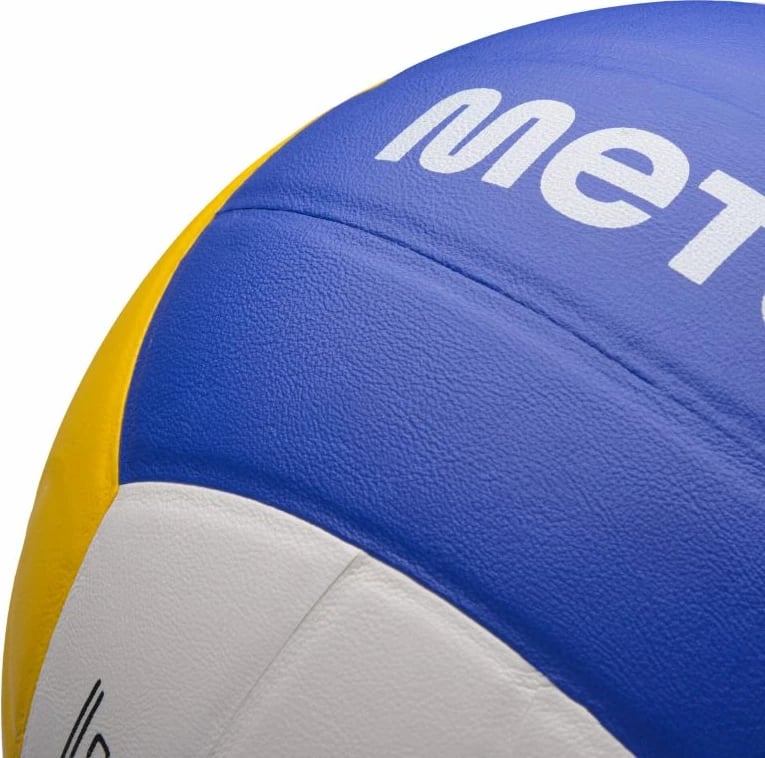 Top plazhi Meteor, bardhë/kaltër/verdhë