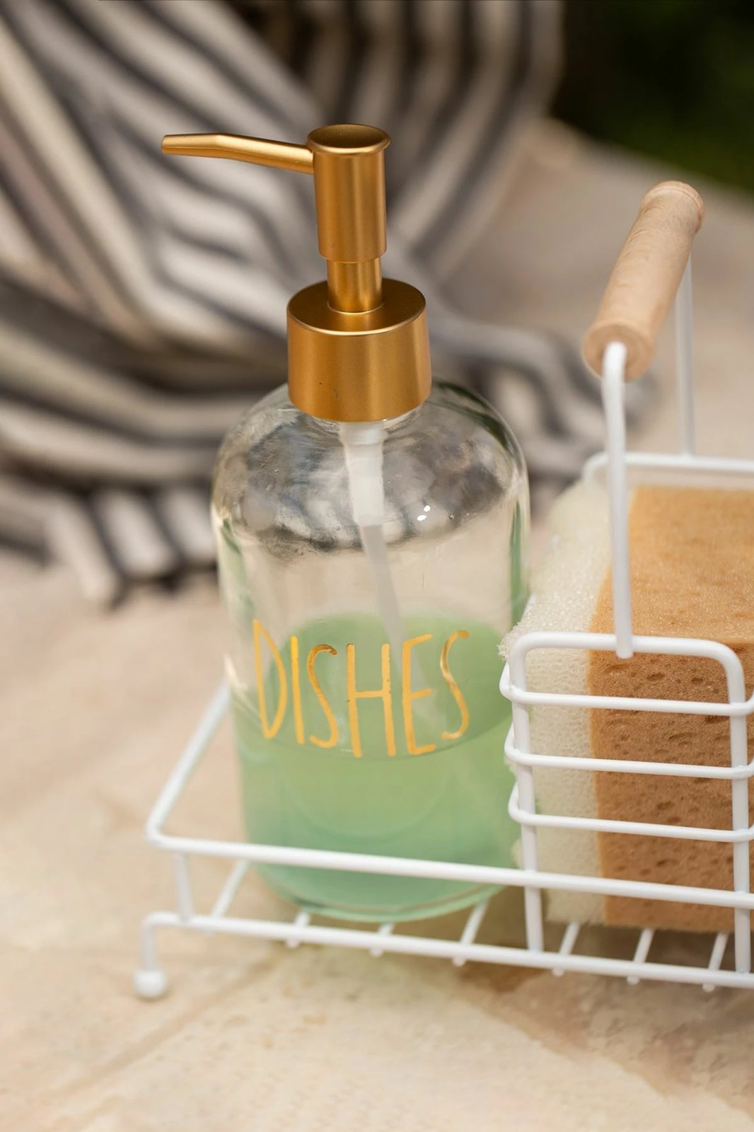 Set dozatorësh sapuni prej qelqi, 3 pjesë, Hermia Concept, Pure