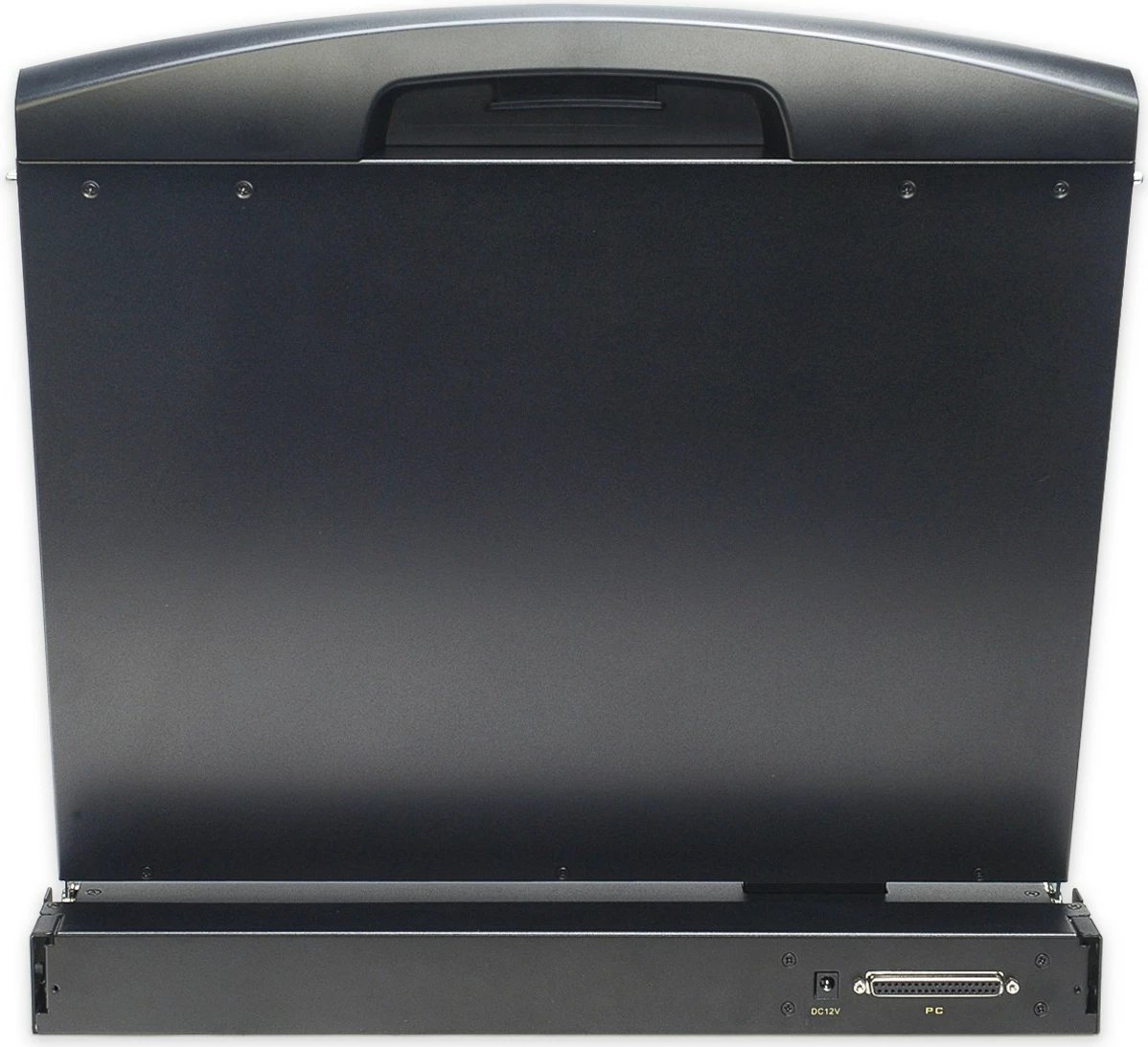 Konsolë rackmount Digitus 19 inç TFT, pa tastierë, pa modul KVM, e zezë