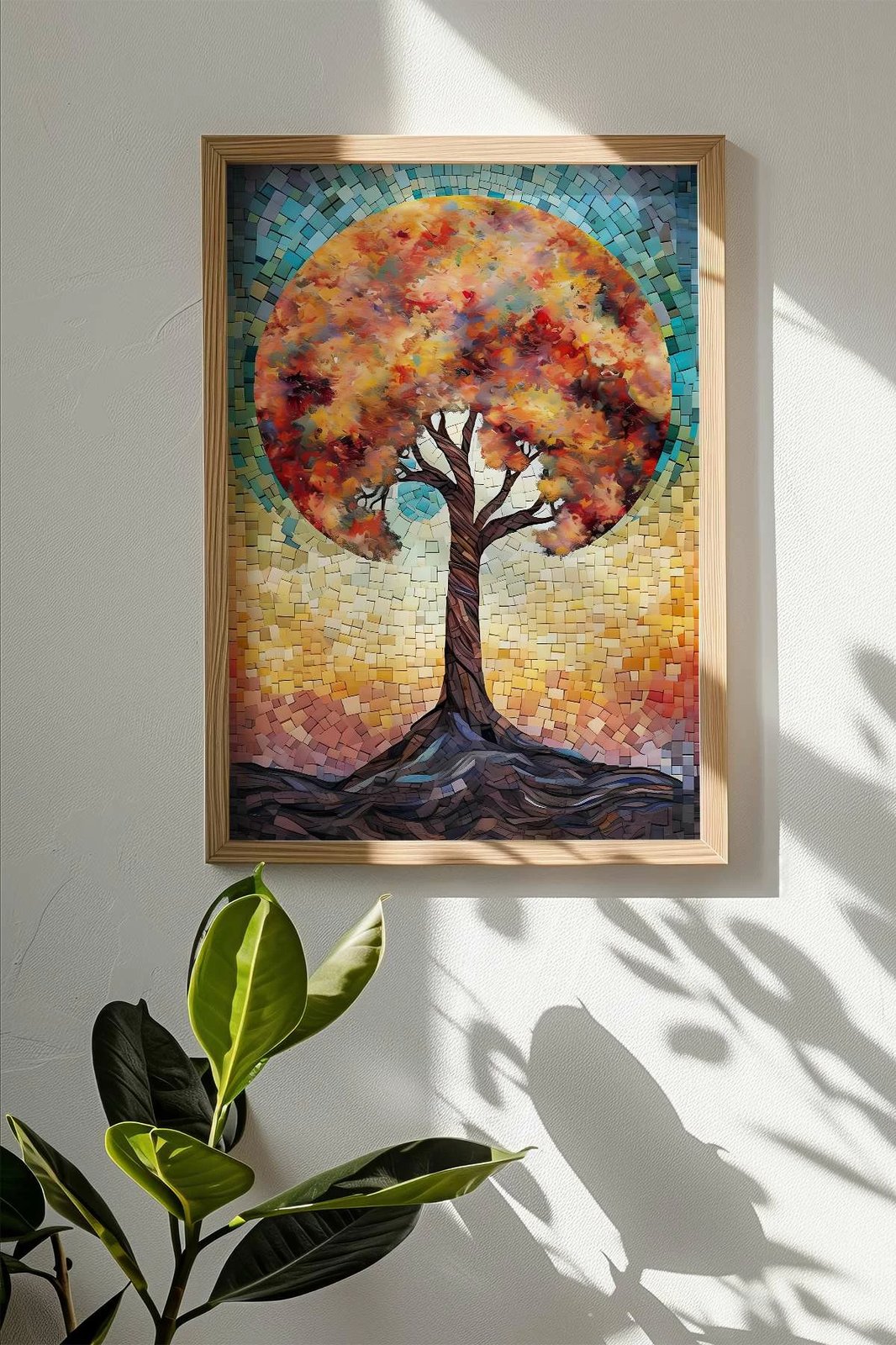 Pikturë dekorative me kornizë, Wallity, Mscartmdl23