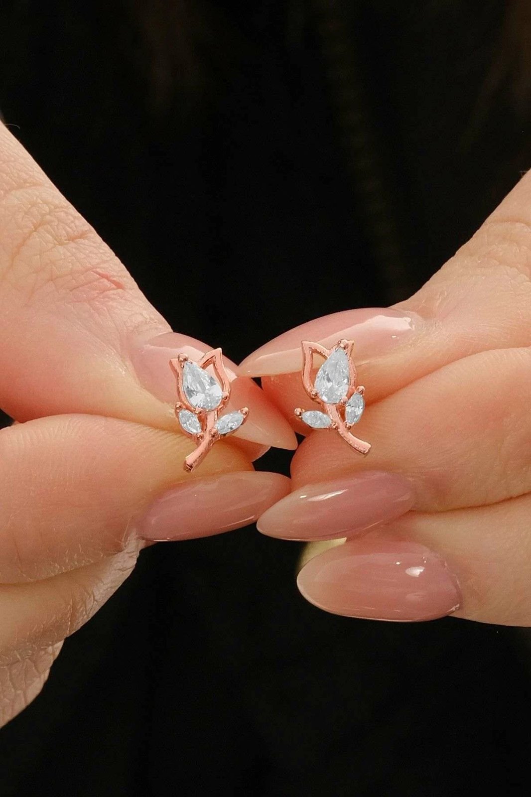 Vathë argjendi Jumeon, ngjyrë ari rozë, SGTL12834