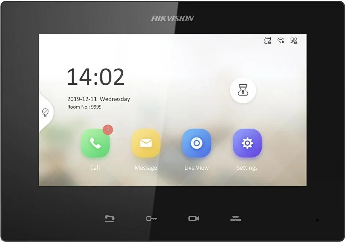 Monitor video-interkom Hikvision DS-KH6220-LE1, 7", i zi Monitor video-interkom Hikvision DS-KH6220-LE1, 7", i zi