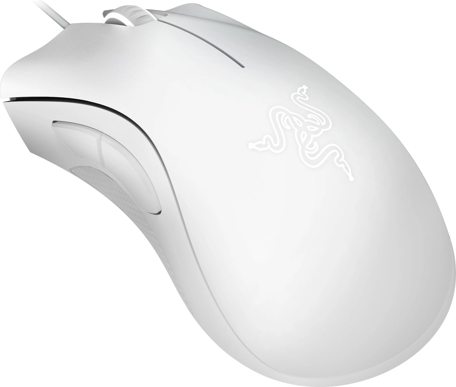 Maus Razer DeathAdder Essential, Djathtas, Optik, USB Type-A, 6400 DPI, Bardhë