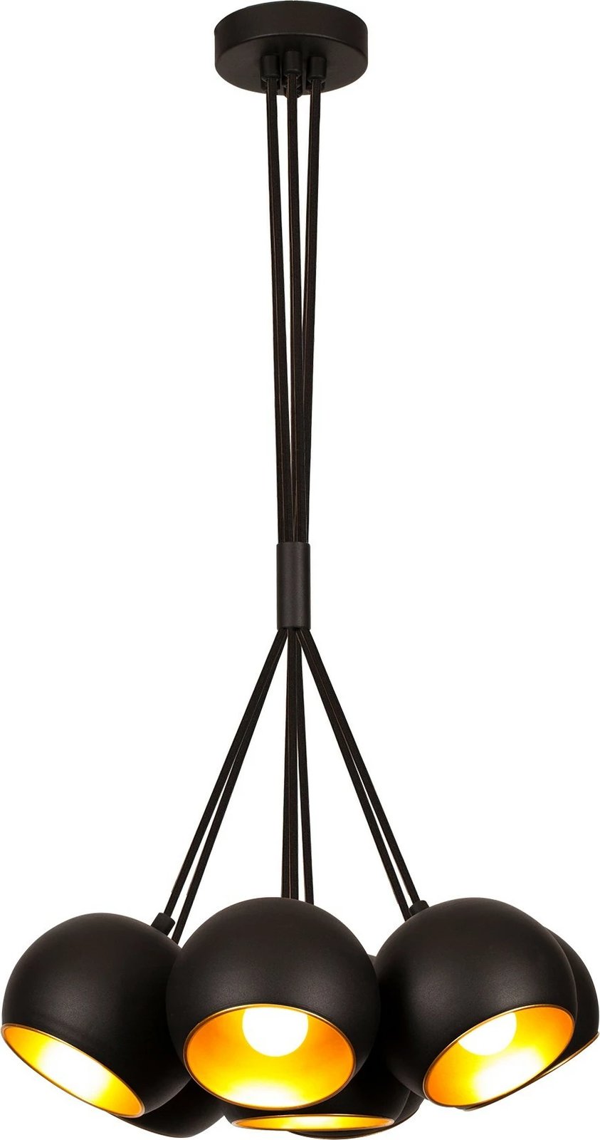 Llambë tavani Opviq, Sivani, e zezë dhe e artë, MR-630