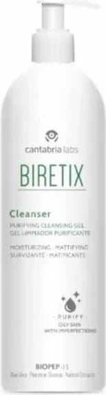 Xhel pastrues fytyre unisex Cantabria Labs Biretix Cleanser 400ml