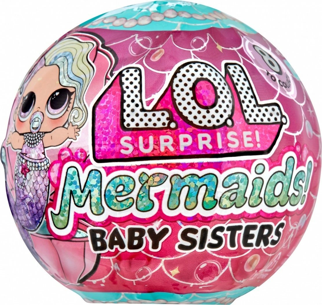 Lodër L.O.L. Surprise Mermaids Baby Sisters, MGA, plastikë, për vajza, 1 copë