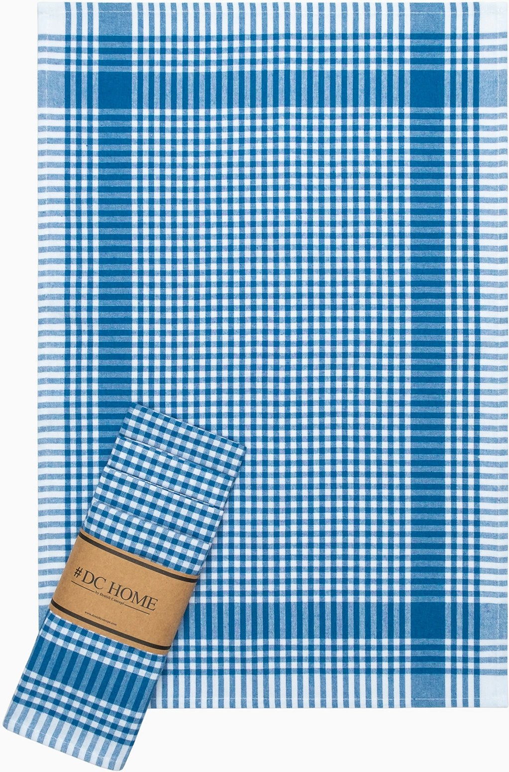 Set peshqirësh për duar (5 copë), Hermia, Poti, ngjyrë kaltër