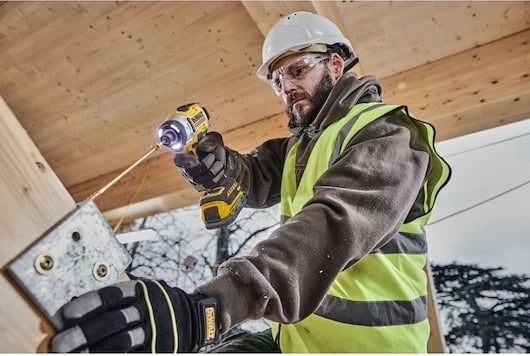 Makinë goditëse DeWALT DCF860NT-XJ, pa kabllo, 18V, Brushless, e verdhë