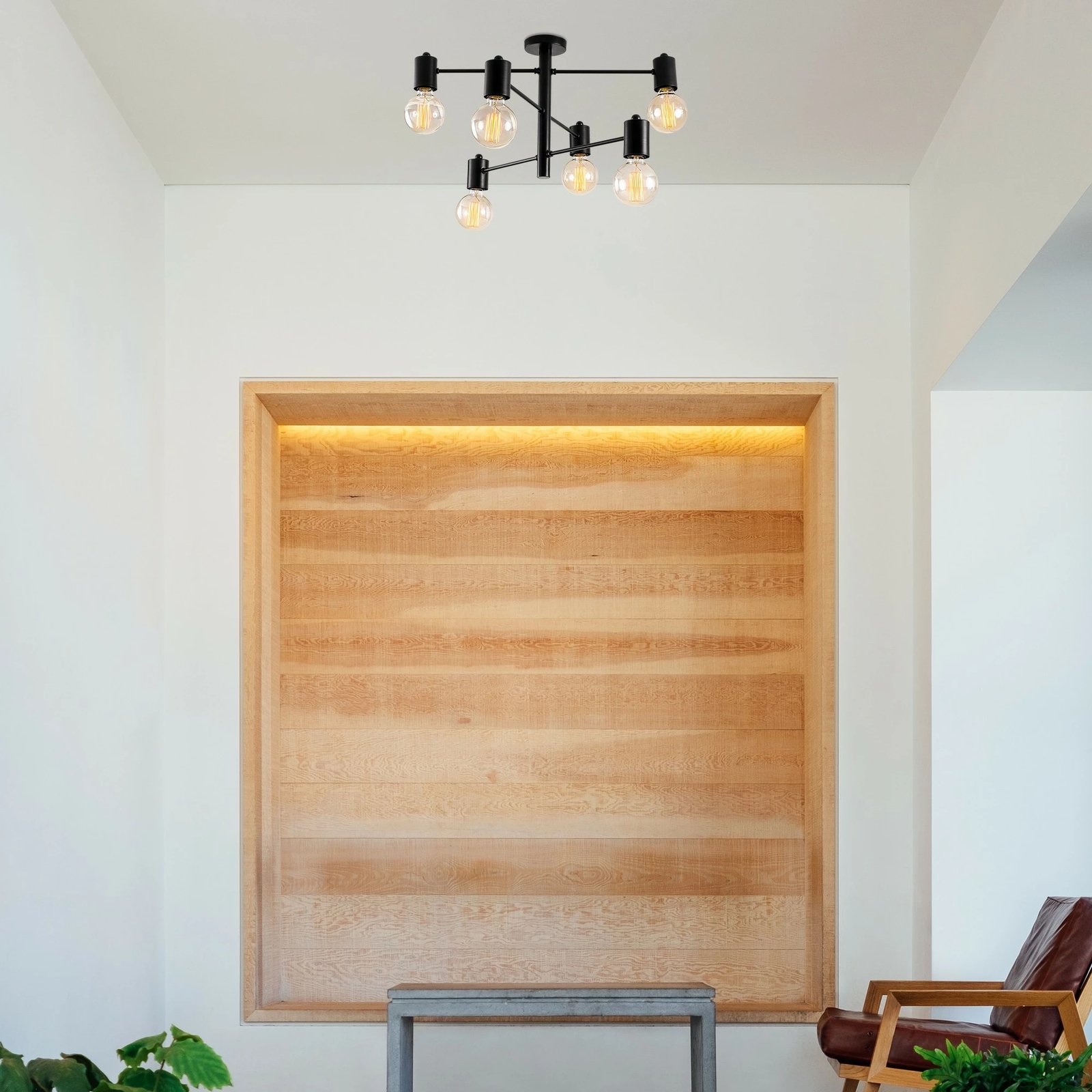 Llambadar Opviq, Hexa - 6941, ngjyrë e zezë