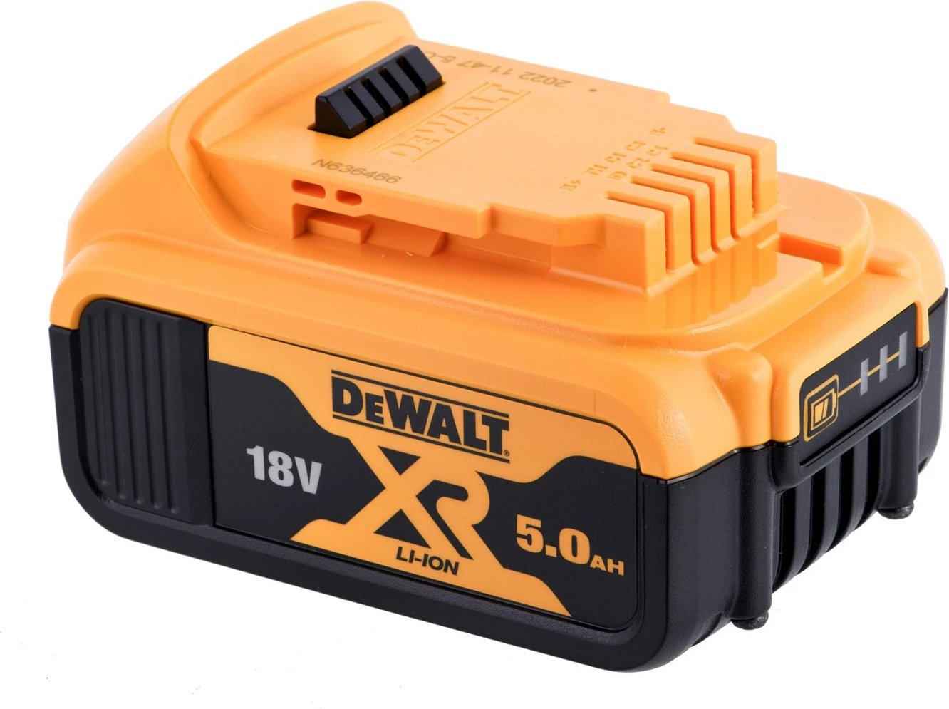 Bateri për paisje DeWALT DCB184-XJ,e zezë, e verdhë 