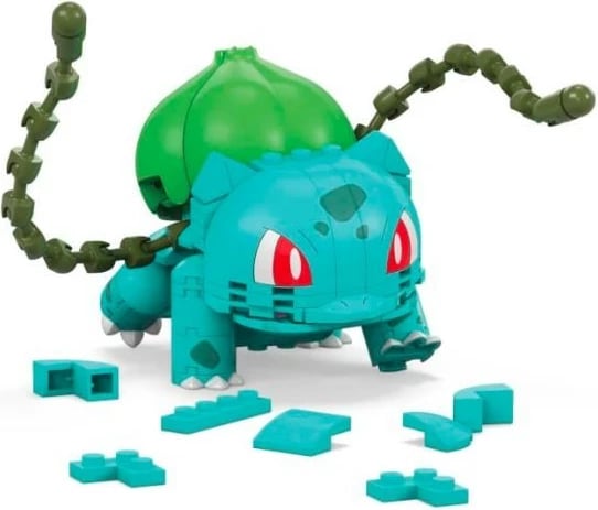 Set ndërtimi Mega Bloks Pokémon Bulbasaur GKY95/GVK83, 175 pjesë
