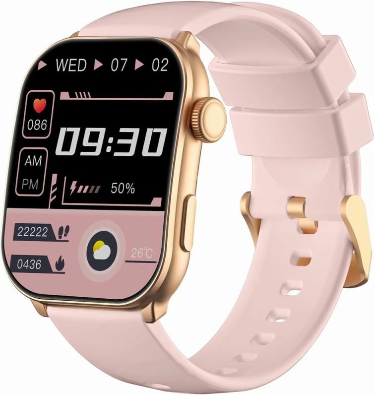 Smartwatch për femra Gravity, rozë