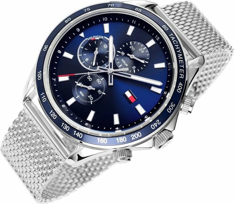 Orë dore për meshkuj Tommy Hilfiger, argjend