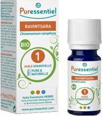 Vaj esencial Puressentiel Ravintsara unisex 10ml
