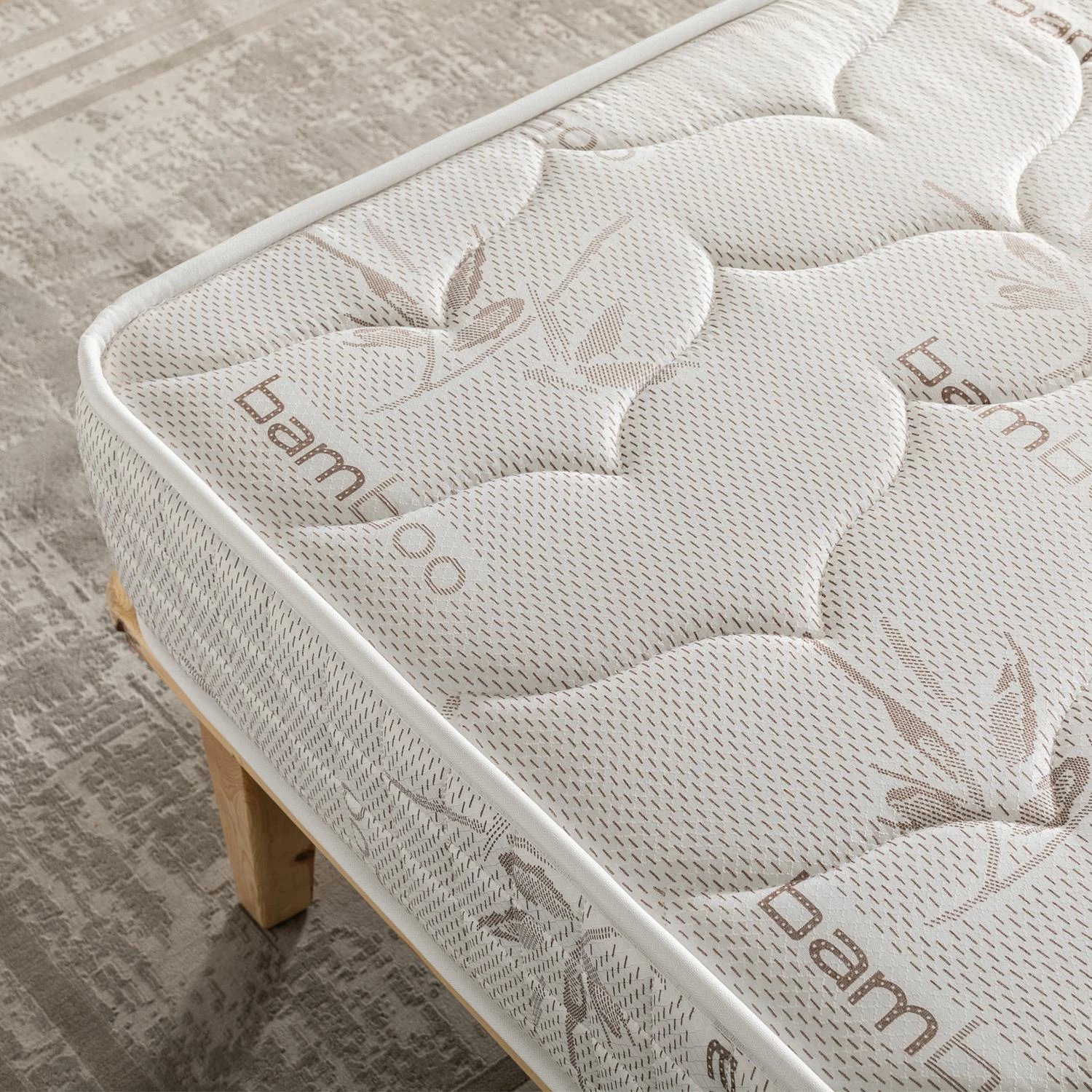 Dyshek ekonomik Skye Decor, ngjyrë kafe e çelët, 100x200 cm