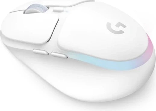 Maus Logitech G705, RGB, wireless, i bardhë