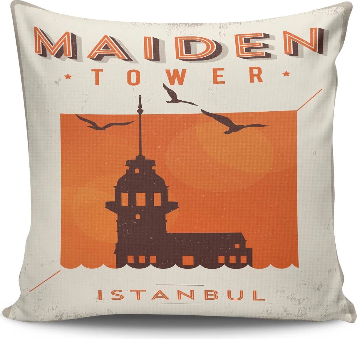 Jastëk dekorativ, mbulesë, dizajn Aberto, NKRLNT-021, pa mbushje