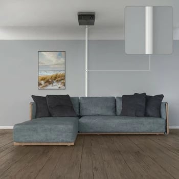 Mbështjellës kabllosh Hama 220984, vetë-ngjitës, i bardhë