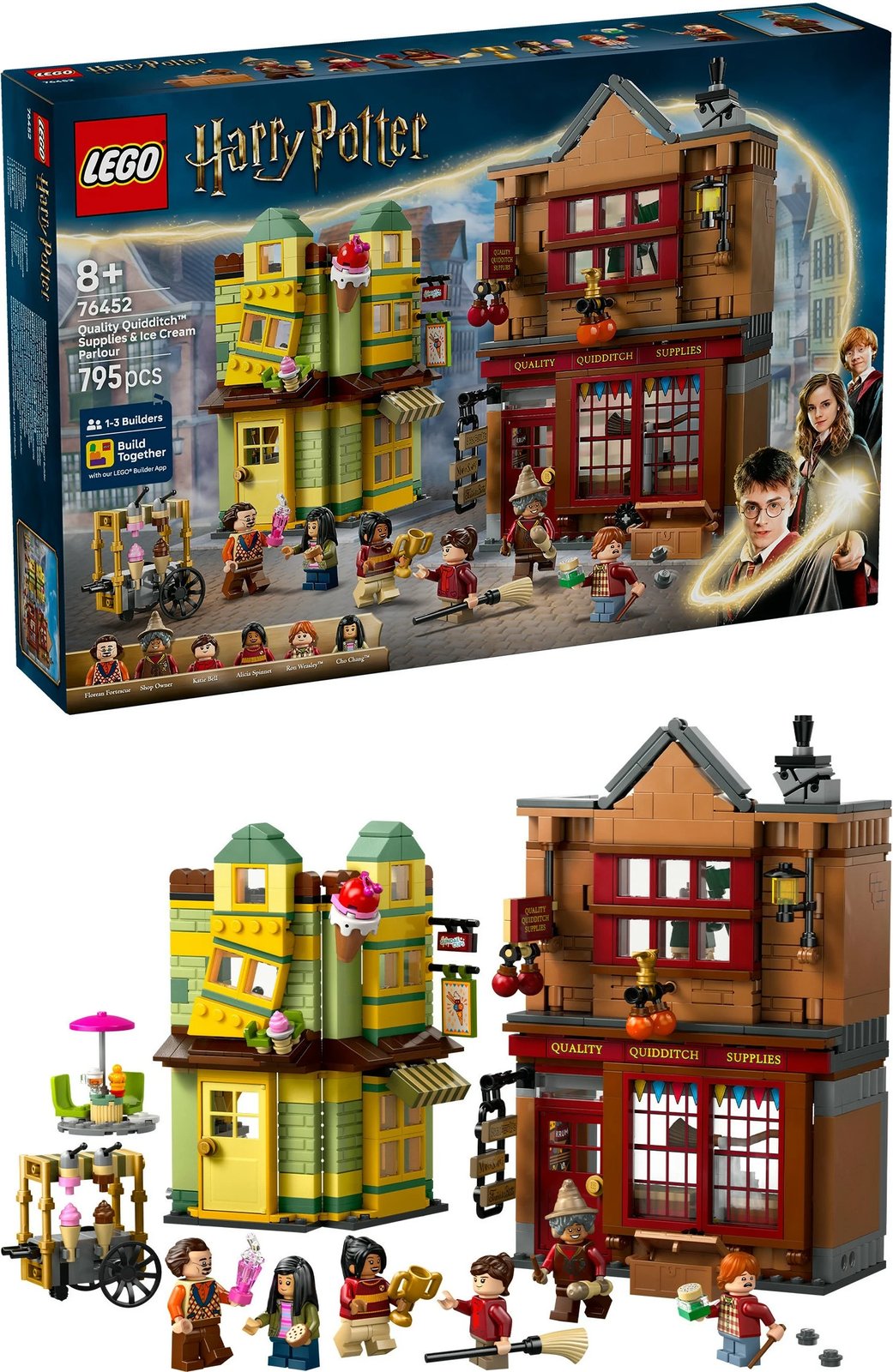 Set ndërtimi LEGO Harry Potter 76452, 795 pjesë, multikolor