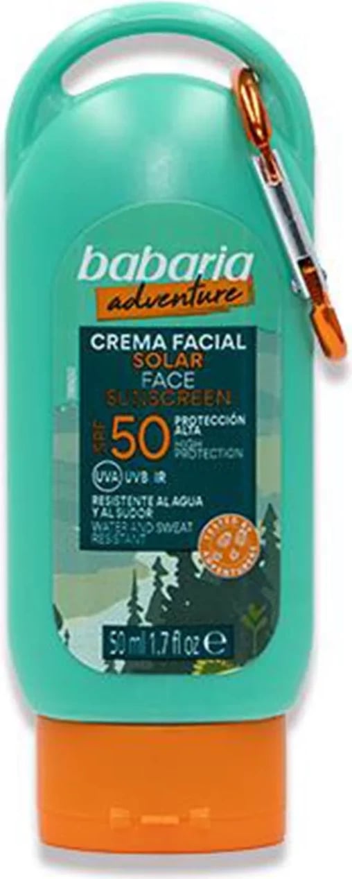 Krem për fytyrë Babaria Adventure SPF 50, 50ml