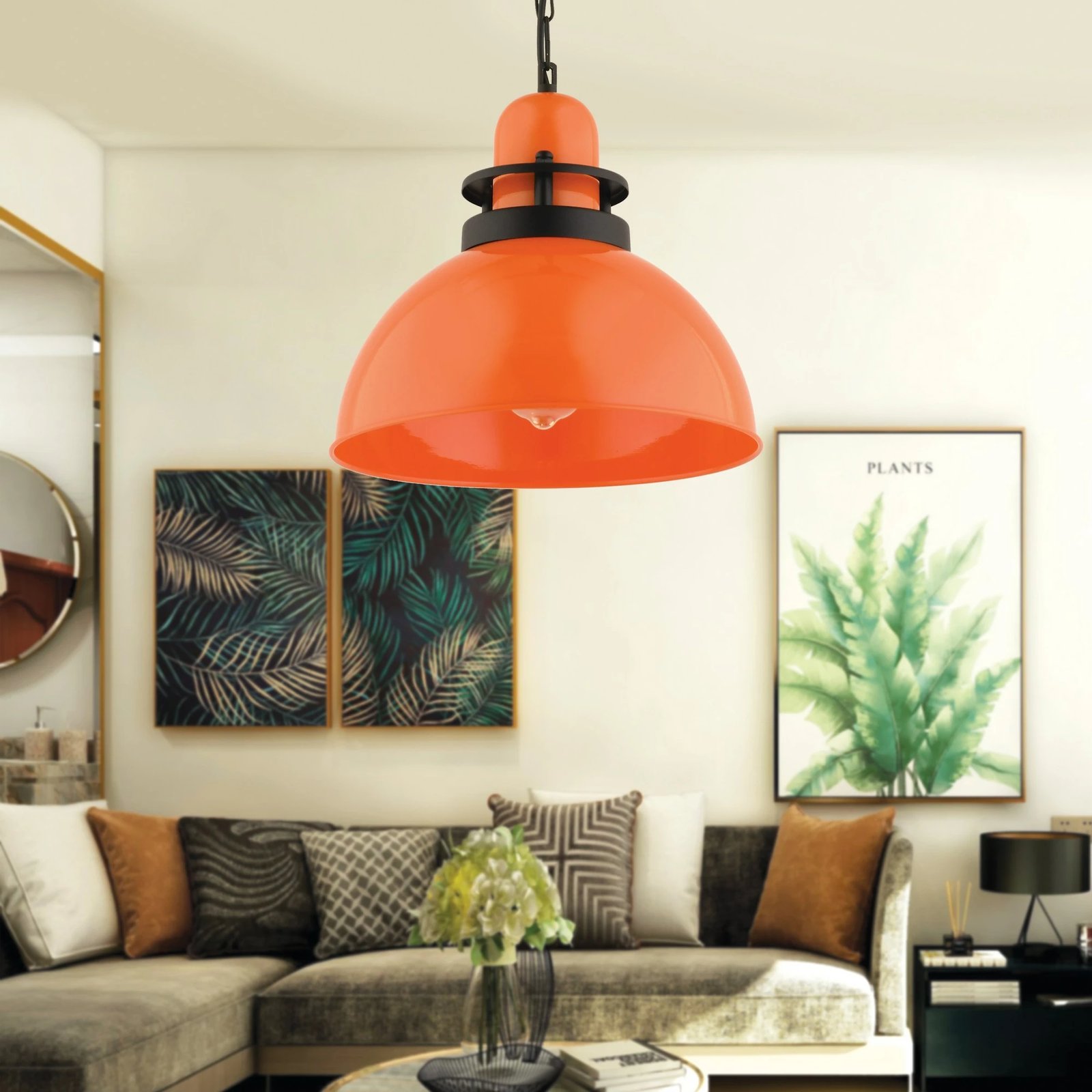 Llambë tavani Opviq, portokalli, RT-45 Llambë tavani Opviq, portokalli, RT-45