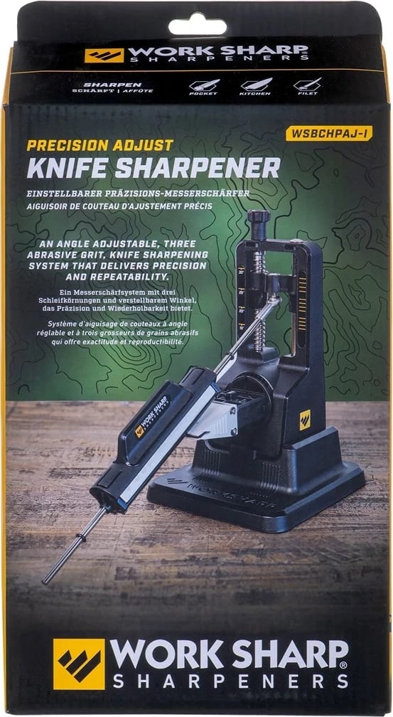 Mprehës thikash Work Sharp Precision Adjust 09DX164, i zi