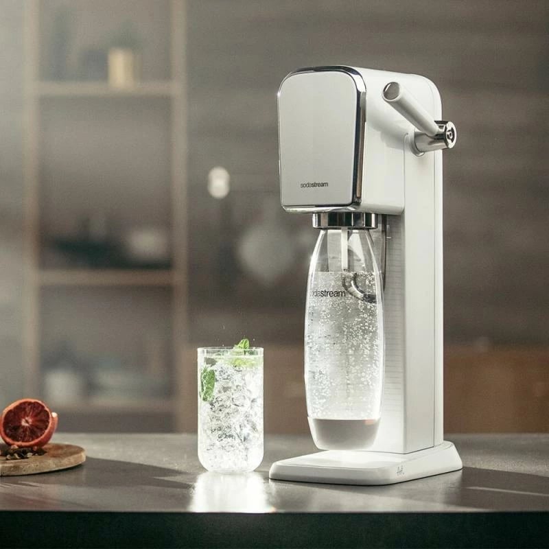 Pajisje gazifikim uji, SodaStream ART QC 1013511310, shishe PET 1L, e bardhë
