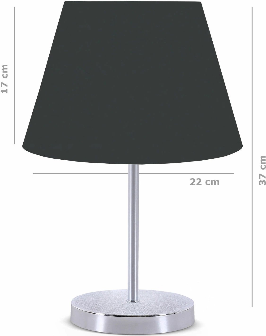 Llambë tavoline Opviq, anthracite, AYD-2854
