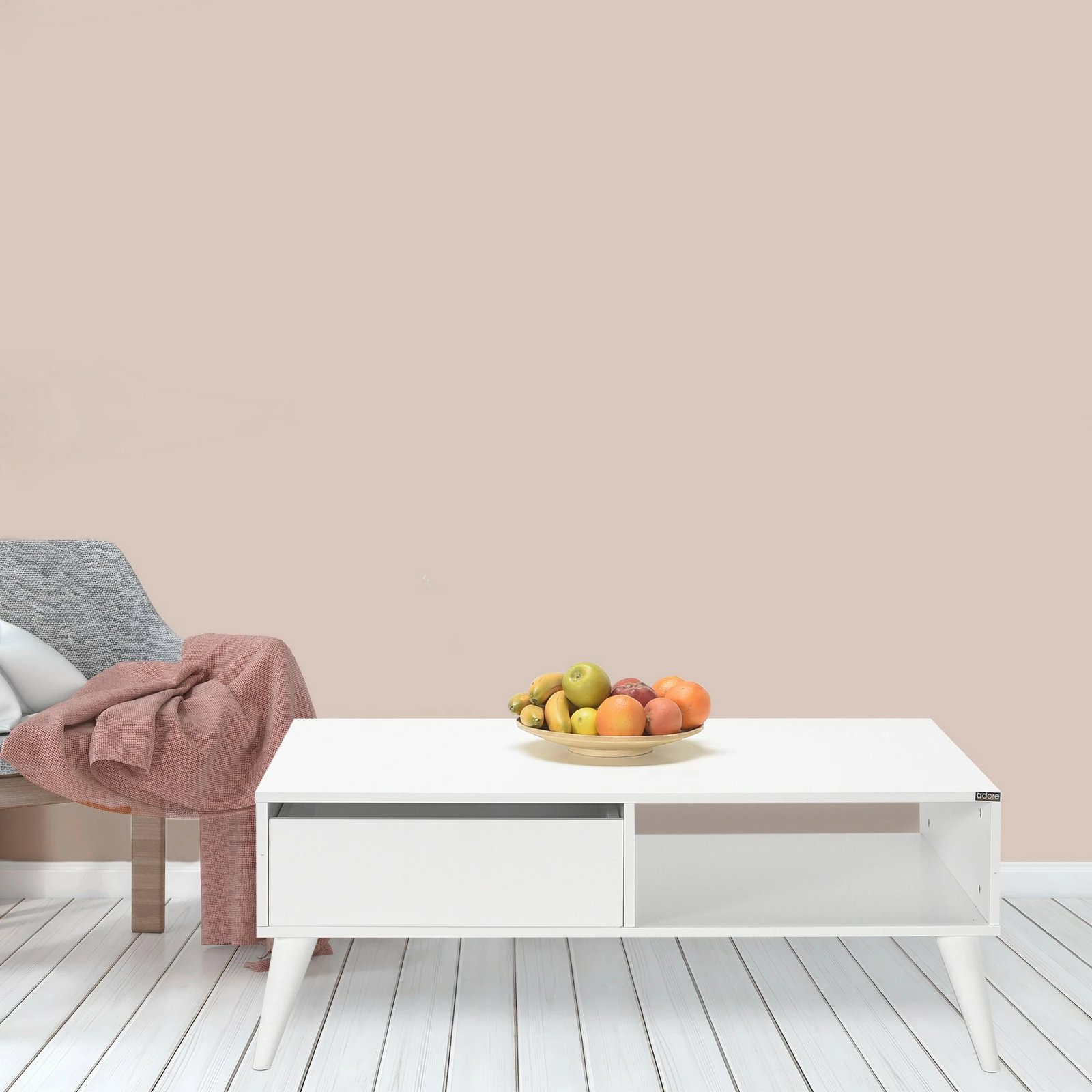 Tavolinë kafeje Hanah Home, Diamond White, Shp-655-Dd-1