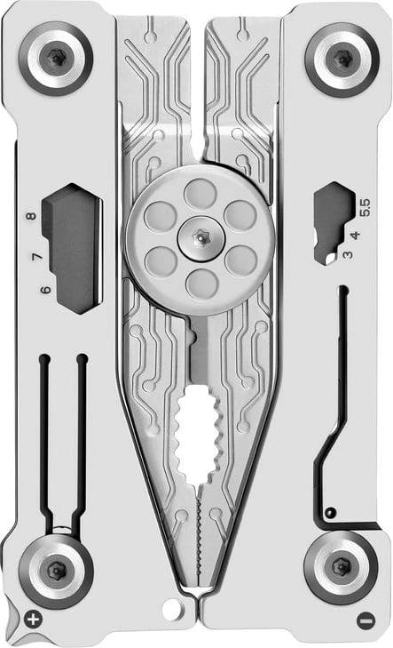Multitool NexTool Silver Blade EDC NE20182, 14-në-1, alumini