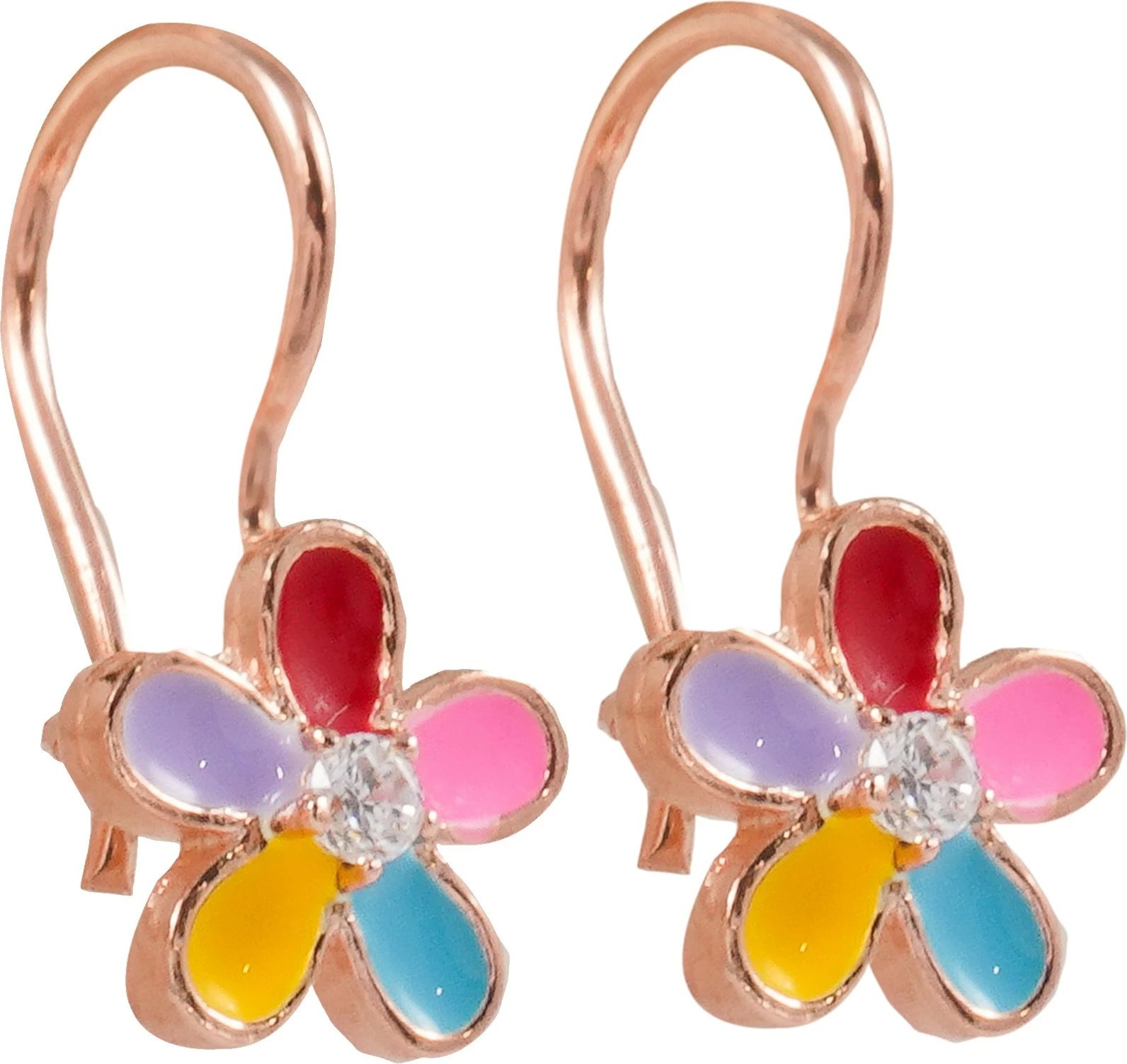 Vathë argjendi Jumeon, shumëngjyrësh, 10413ROS