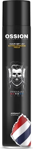Sprej për flokë për burra Morfose Ossion Premium Barber Extra Strong, 400ml