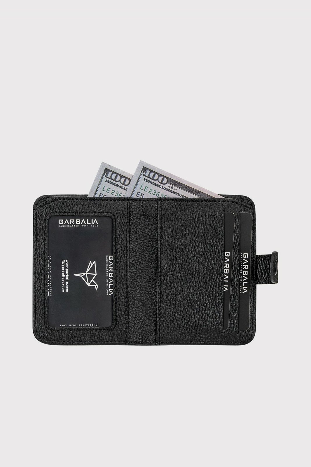 Portofol unisex Zoozie Bags, ngjyrë e zezë, Pedras